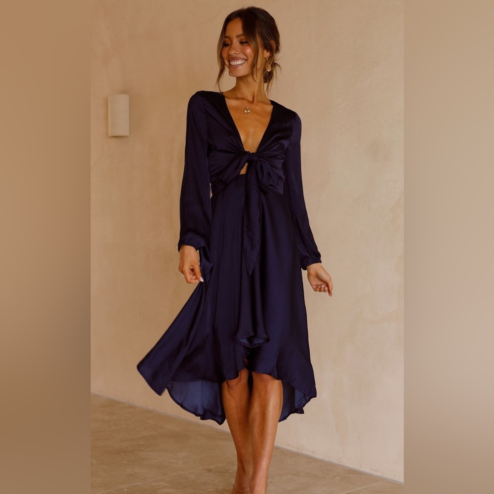 Starry Nights Dress - Navy
